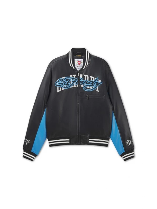 Obrázek produktu Ed Hardy Přechodná bunda '1971 Panther' azurová / černá / bílá
