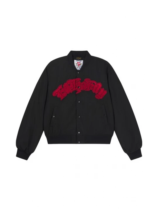 Obrázek produktu Ed Hardy Přechodná bunda 'Gothic Flaming Eagle' žlutá / krvavě červená / černá / offwhite