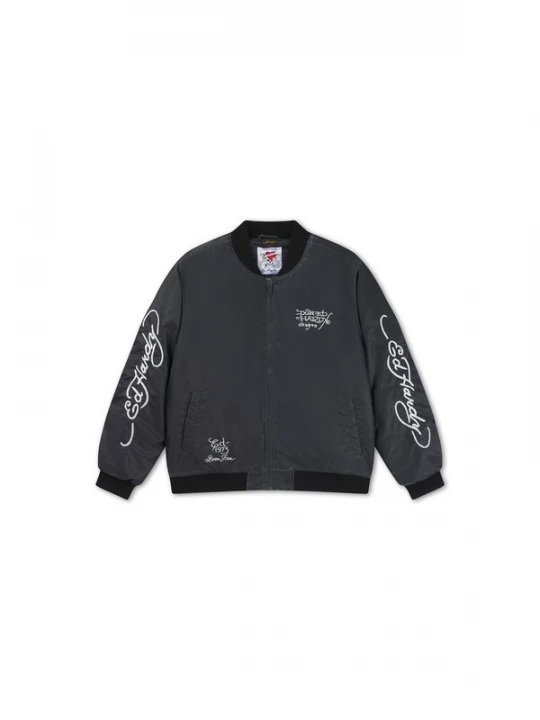 Obrázek produktu Ed Hardy Přechodná bunda šedá / černá
