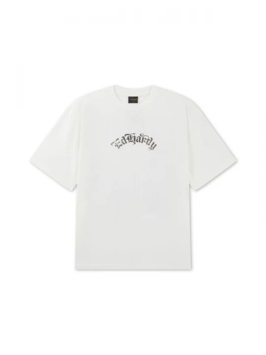 Obrázek produktu Ed Hardy Tričko 'Faded Gothic Skull' šedá / černá / bílá