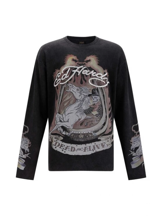 Obrázek produktu Ed Hardy Tričko mix barev / černá