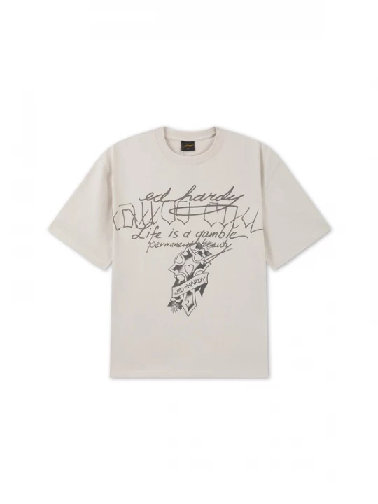 Obrázek produktu Ed Hardy Tričko režná / černá