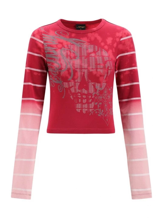 Obrázek produktu Ed Hardy Tričko růžová / červená / bílá