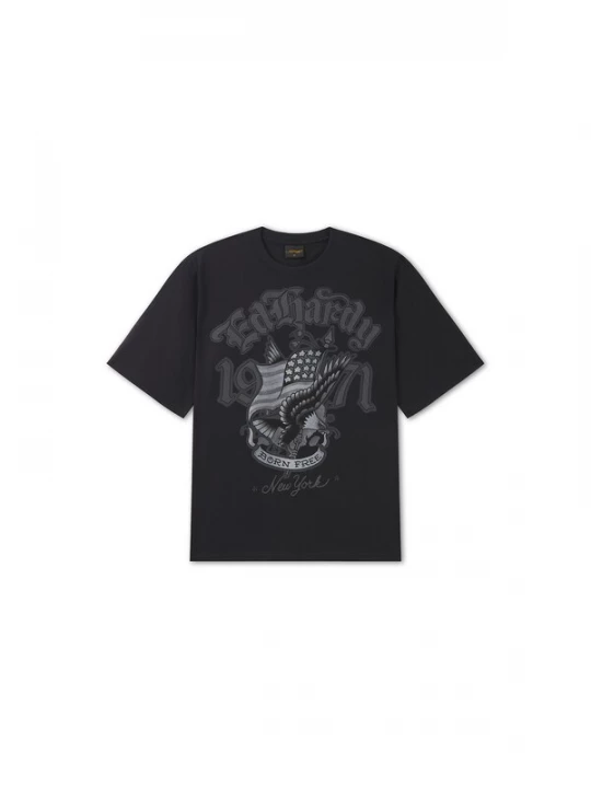 Obrázek produktu Ed Hardy Tričko šedá / černá / bílá