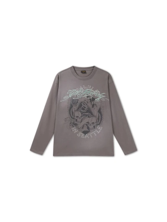 Obrázek produktu Ed Hardy Tričko šedá / mix barev