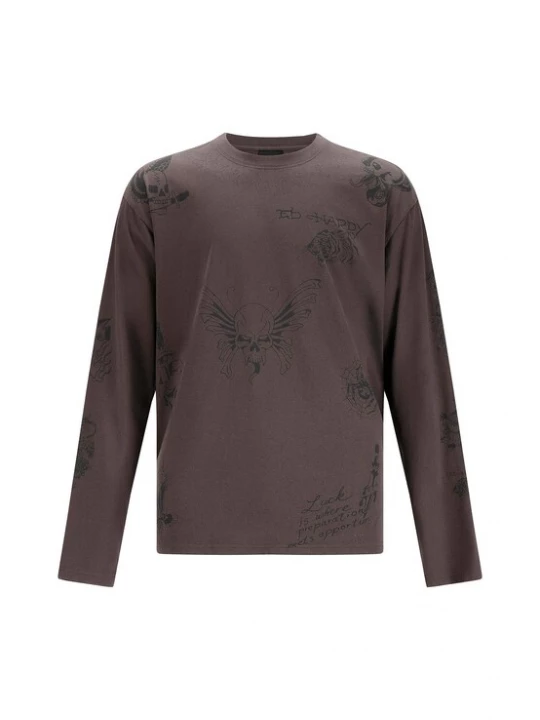 Obrázek produktu Ed Hardy Tričko tmavě šedá