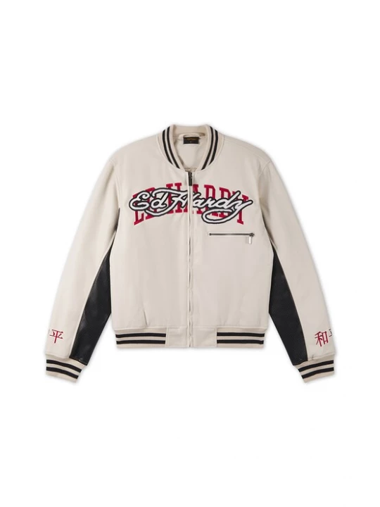 Obrázek produktu Ed Hardy Zimní bunda '1971 Panther' režná / červená / černá