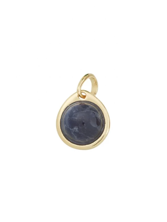 Obrázek produktu EDBLAD Přívěsek dámský pozlacený kovový s safírem Birthstone Charm September zlatá