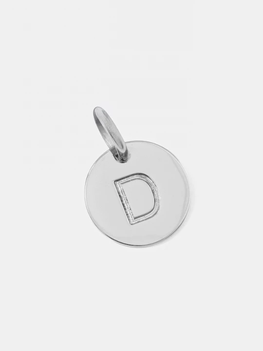 Obrázek produktu EDBLAD Přívěsek dámský z nerezové oceli A-Ö Charm D stříbrná