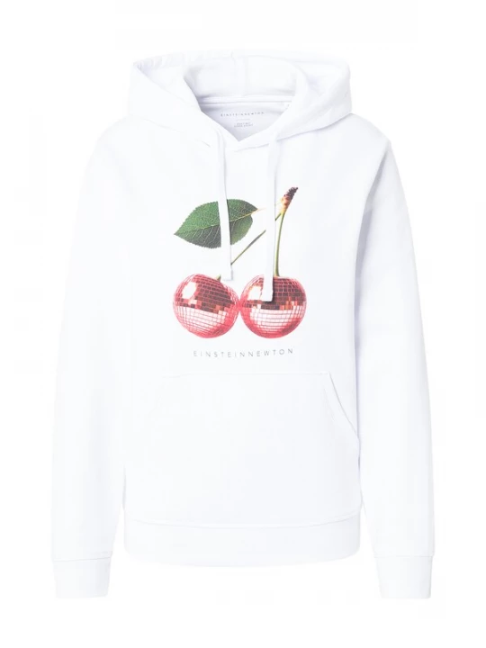 Obrázek produktu EINSTEIN & NEWTON Mikina 'Disco Cherry' zelená / červená / černá / bílá