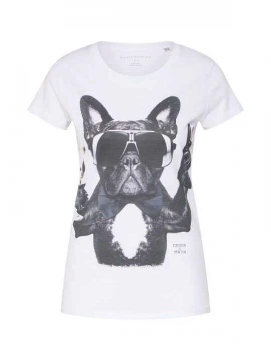 Obrázek produktu EINSTEIN & NEWTON Tričko 'Champagne Dog'  šedá