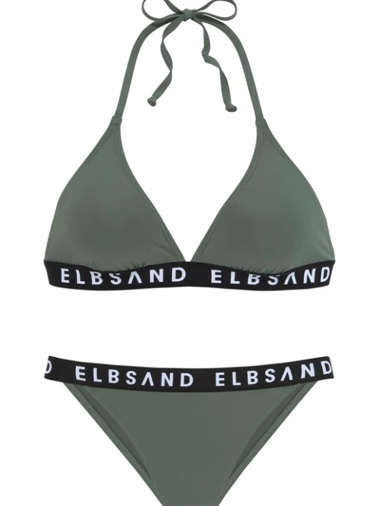Obrázek produktu Elbsand Bikiny  khaki / černá / bílá