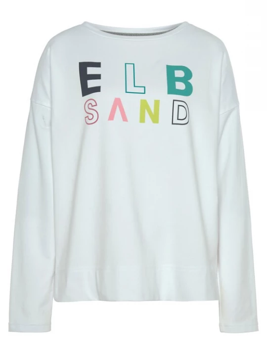 Obrázek produktu Elbsand Mikina  zelená / jablko / růžová / bílá