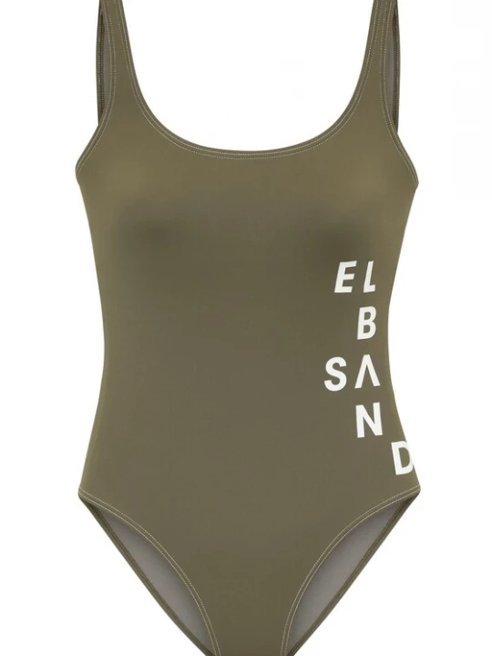 Obrázek produktu Elbsand Plavky  olivová / bílá