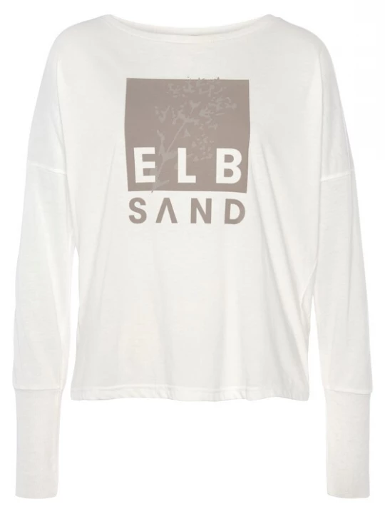 Obrázek produktu Elbsand Tričko  nažloutlá / perlově bílá