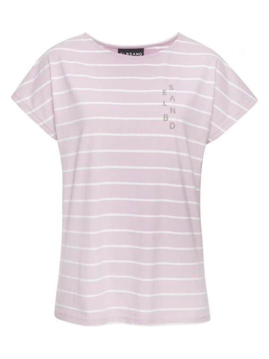 Obrázek produktu Elbsand Tričko šedá / pink / bílá