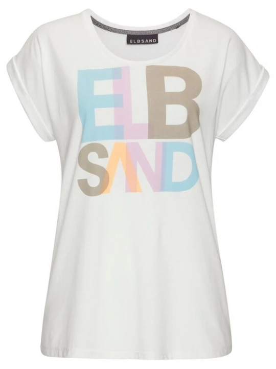 Obrázek produktu Elbsand Tričko  světlemodrá / lenvandulová / bílá