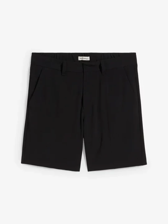 Obrázek produktu Eleganckie szorty, Relaxed Fit BonPrix czarny
