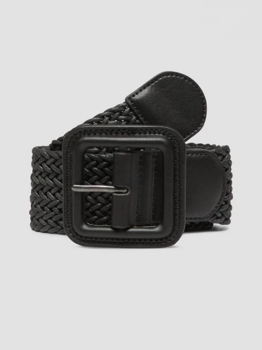 Obrázek produktu Eleganter Gürtel mit Textilband und Dornschließe s.Oliver černá