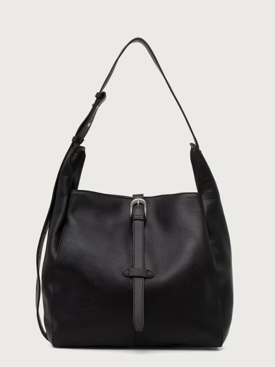 Obrázek produktu Eleh hobo kabelka dámská kožená hnědá