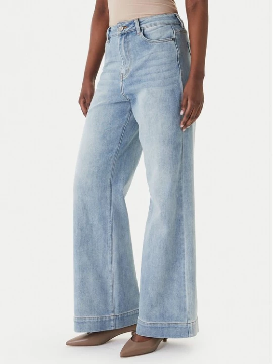 Obrázek produktu Eleh Jeansy EL112 Modrá Wide Leg