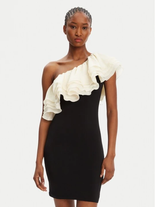 Obrázek produktu Eleh Koktejlové šaty ESS250260 Černá Regular Fit