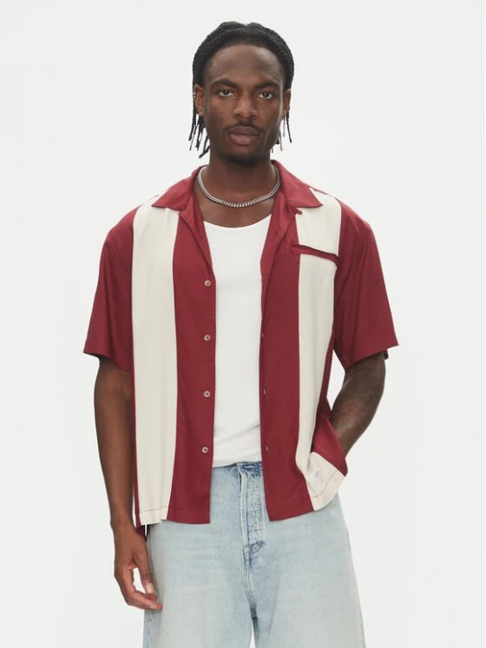 Obrázek produktu Element Košile Bowling ELYWT00170 Bordó Regular Fit