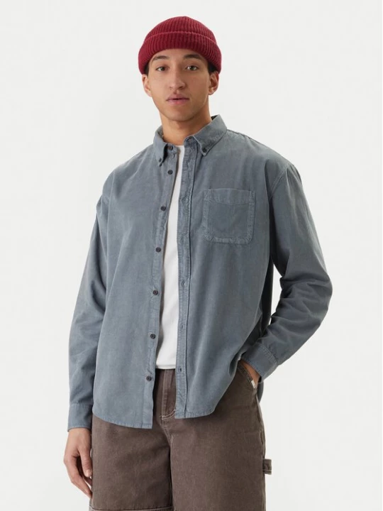 Obrázek produktu Element Košile Button Down Regular Corduroy ELYWT00187 Modrá Regular Fit