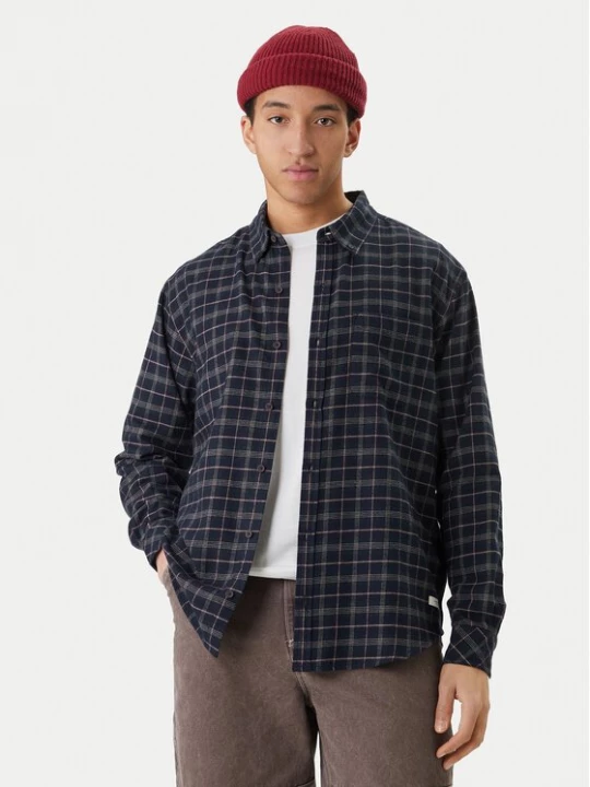 Obrázek produktu Element Košile Button Down Regular Flannel ELYWT00183 Tmavomodrá Regular Fit