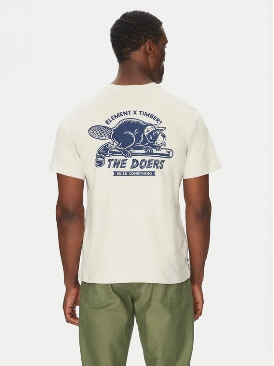 Obrázek produktu Element T-Shirt ELYZT00518 Béžová Regular Fit