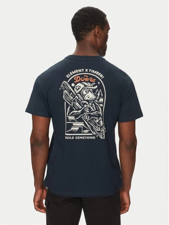 Obrázek produktu Element T-Shirt ELYZT00520 Tmavomodrá Regular Fit