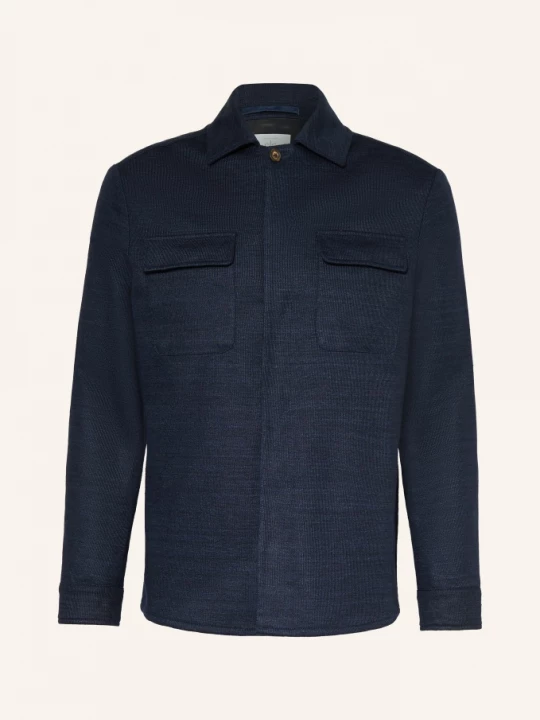 Obrázek produktu Eleventy Pletená Overshirt tmavě modrá