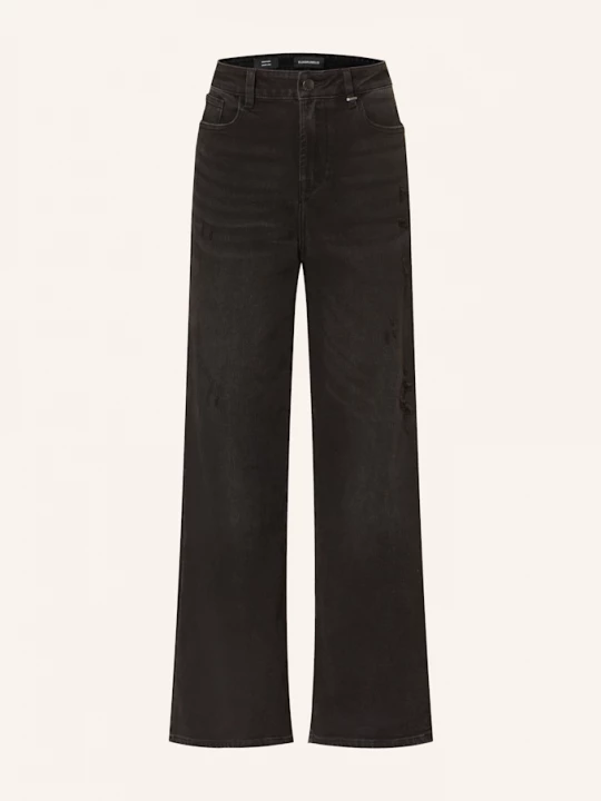 Obrázek produktu Elias Rumelis Wide Leg Džíny Kalea 1177 ebony black wash