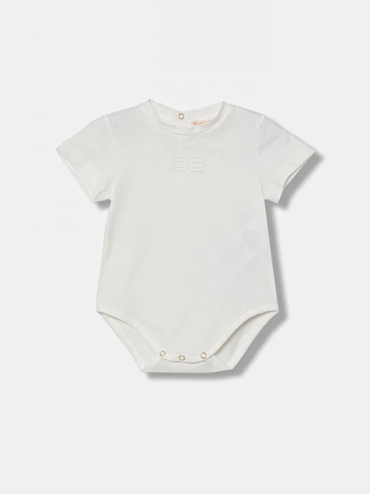Obrázek produktu Elisabetta Franchi Bavlněné kojenecké body Elisabetta Franchi béžová