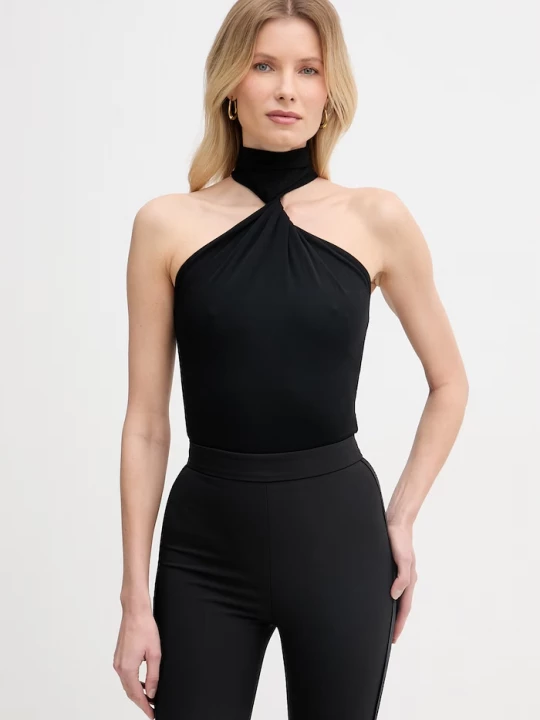 Obrázek produktu Elisabetta Franchi body dámské s viskózou černá