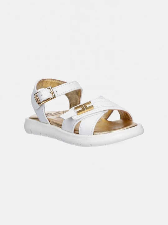 Obrázek produktu Elisabetta Franchi Dětské kožené sandály Elisabetta Franchi