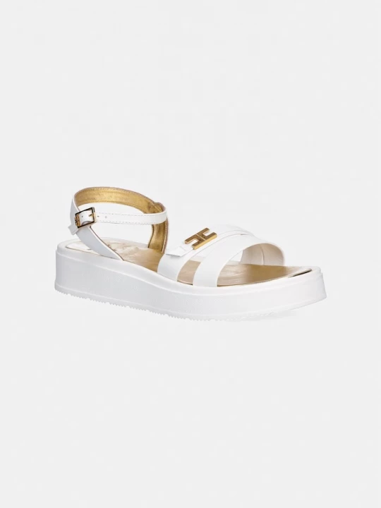 Obrázek produktu Elisabetta Franchi Dětské kožené sandály Elisabetta Franchi