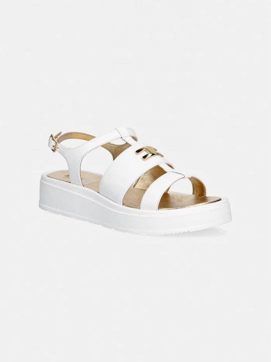 Obrázek produktu Elisabetta Franchi Dětské kožené sandály Elisabetta Franchi