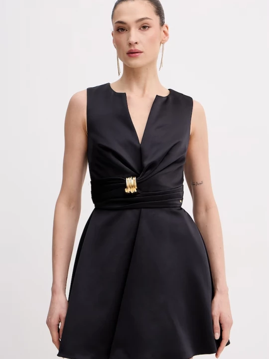 Obrázek produktu Elisabetta Franchi drapované šaty černá