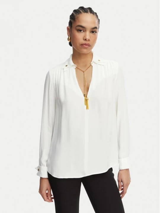 Obrázek produktu Elisabetta Franchi Halenka CA-159-62E2-V400 Bílá Regular Fit