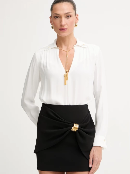 Obrázek produktu Elisabetta Franchi halenka dámská z viskózy béžová