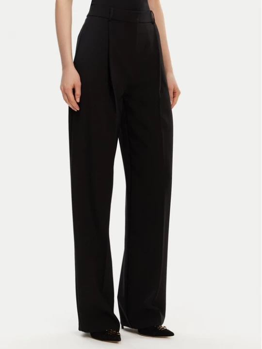 Obrázek produktu Elisabetta Franchi Kalhoty z materiálu PA-081-51E2-V360 Černá Regular Fit