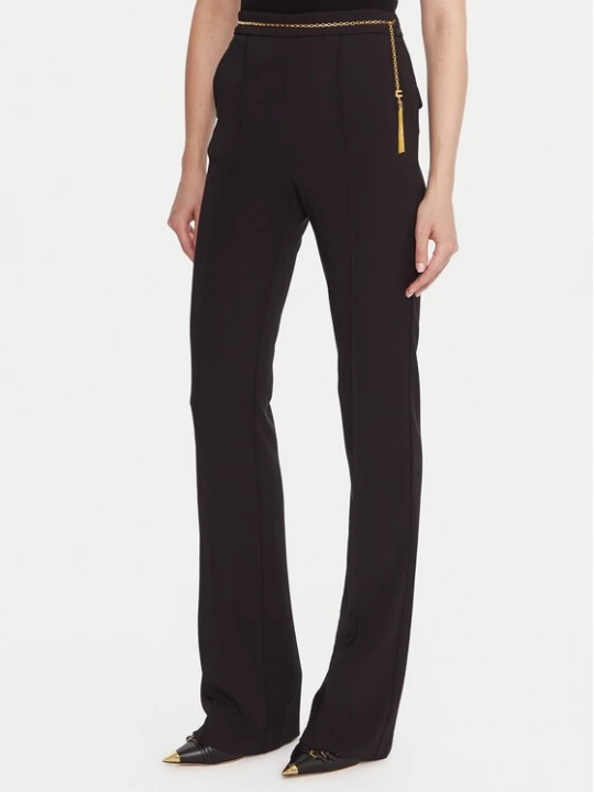 Obrázek produktu Elisabetta Franchi Kalhoty z materiálu PA-141-57E2-V420 Černá Regular Fit