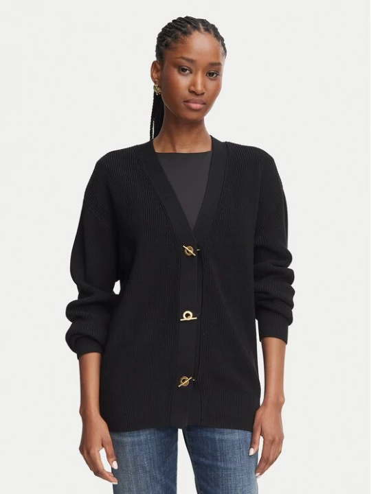 Obrázek produktu Elisabetta Franchi Kardigan MK-01S-66E2-V400 Černá Regular Fit