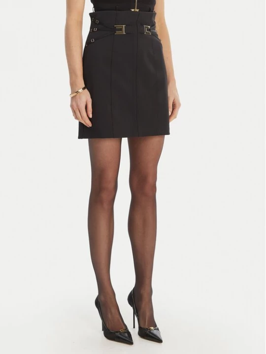 Obrázek produktu Elisabetta Franchi Mini sukně GO-167-61E2-V320 Černá Regular Fit
