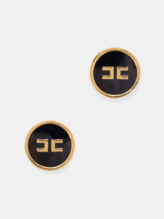 Obrázek produktu Elisabetta Franchi Náušnice Elisabetta Franchi černá