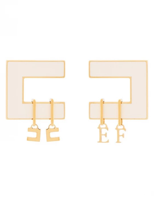 Obrázek produktu Elisabetta Franchi Naušnice OR-34K-66E2-V170 Krémová