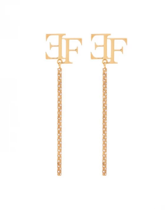 Obrázek produktu Elisabetta Franchi Naušnice OR-49A-66E2-V270 Zlatá