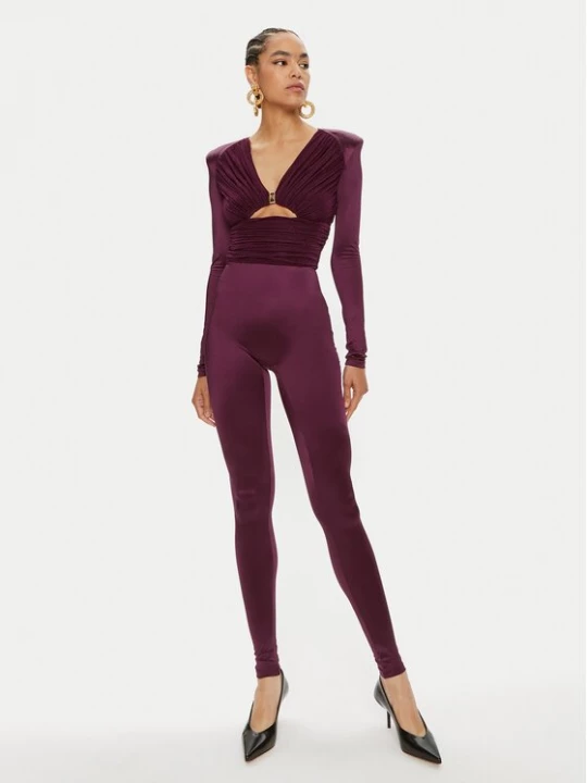 Obrázek produktu Elisabetta Franchi Overal TU-019-46E2 Bordó Slim Fit