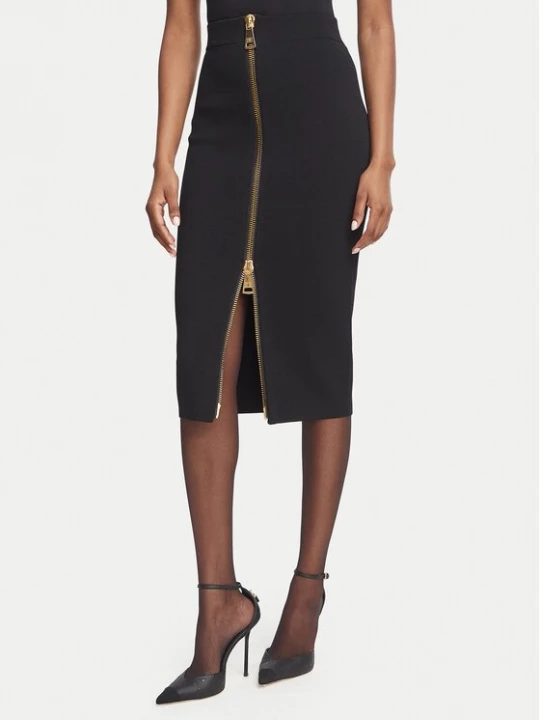 Obrázek produktu Elisabetta Franchi Pouzdrová sukně GK-28B-66E2-V440 Černá Slim Fit